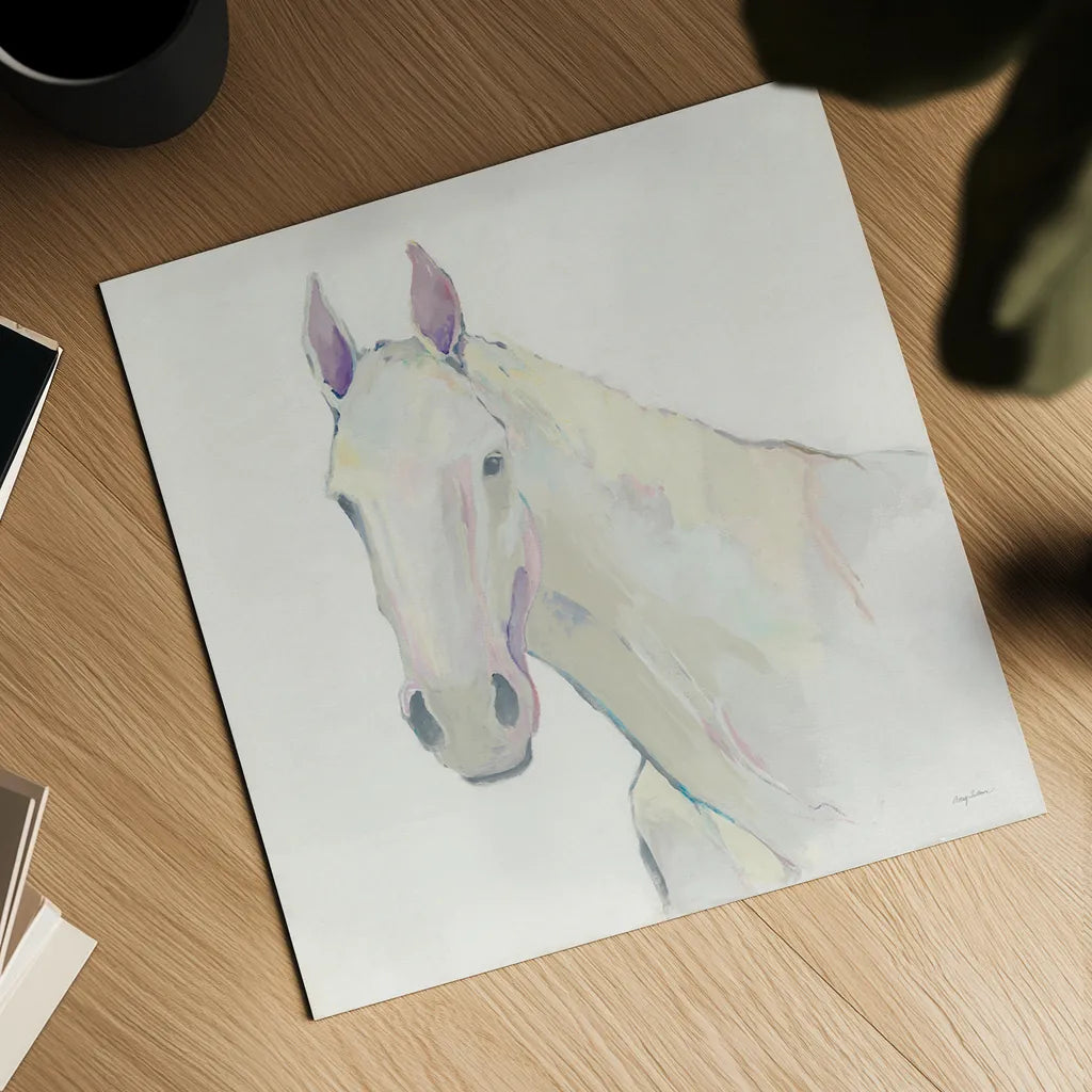 Horace Neutral by Avery Tillmon. Shown as a detailed flat fine art print, highlighting archival giclee quality. Available as an archival giclee rolled canvas, fine art paper, or poster print. SKU 39940a.