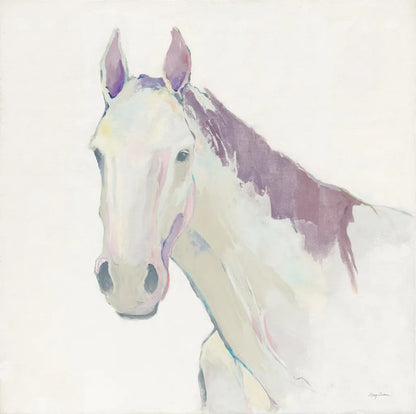 Horace Neutral Dark Mane by Avery Tillmon. SKU 41264a. Archival Giclee Fine art print for wall decor.