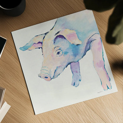 Horatio Crop by Avery Tillmon. Shown as a detailed flat fine art print, highlighting archival giclee quality. Available as an archival giclee rolled canvas, fine art paper, or poster print. SKU 23679a.