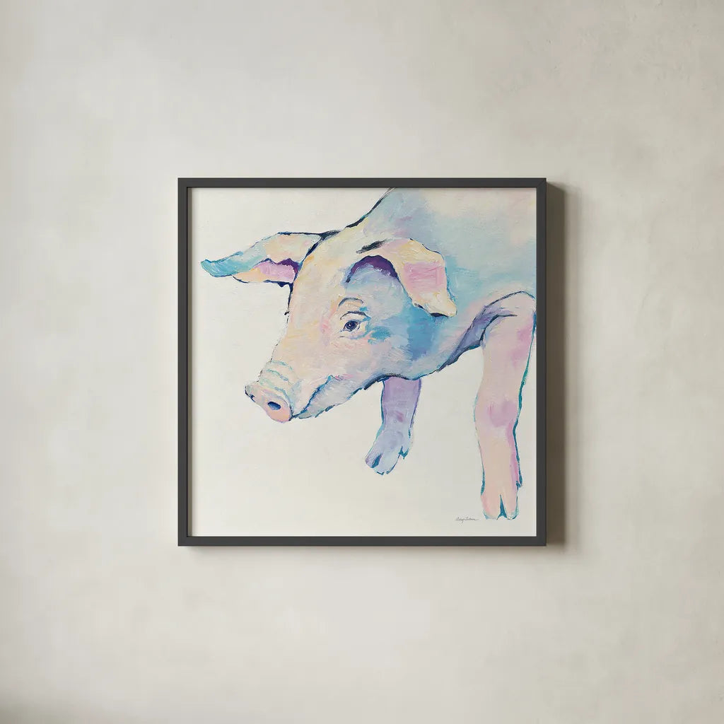 Horatio Crop by Avery Tillmon. Shown in a sleek black glass frame for a contemporary gallery look. Available as an archival giclee rolled canvas, fine art paper, or poster print. SKU 23679a.