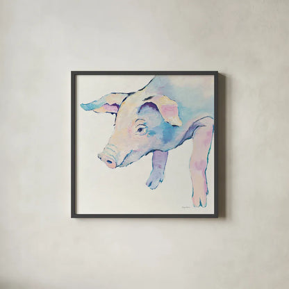 Horatio Crop by Avery Tillmon. Shown in a sleek black glass frame for a contemporary gallery look. Available as an archival giclee rolled canvas, fine art paper, or poster print. SKU 23679a.