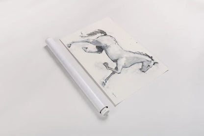 Horse II by Avery Tillmon. shown as a rolled paper print. Available as archival giclee rolled canvas, fine art paper, or poster print. SKU 16532i.