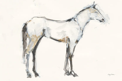 Horse Sketch III by Avery Tillmon. SKU 60662i. Archival Giclee Fine art print for wall decor.