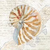 La Mer III Sand Map by Avery Tillmon. SKU 73103a. Archival Giclee Fine art print for wall decor.