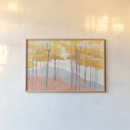 Late Wood by Avery Tillmon. shown as a paper print in a natural frame. Available as a archival giclee rolled canvas, fine art paper, or poster print. SKU 37618i.