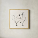 Life at Home I Vintage Cream by Avery Tillmon. Shown in a natural wood glass frame for a timeless modern aesthetic. Available as an archival giclee rolled canvas, fine art paper, or poster print. SKU 57428a.