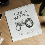 Life at Home II by Avery Tillmon. Shown as a detailed flat fine art print, highlighting archival giclee quality. Available as an archival giclee rolled canvas, fine art paper, or poster print. SKU 36971a.