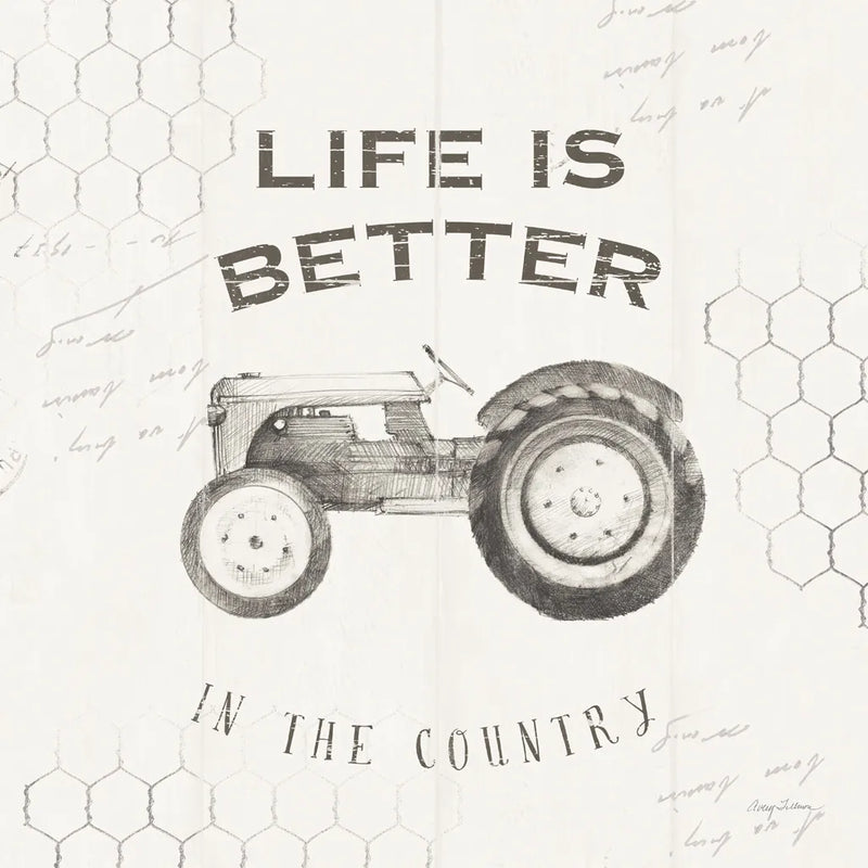 Life at Home II on Chicken Wire Background by Avery Tillmon. SKU 54163a. Archival Giclee Fine art print for wall decor.