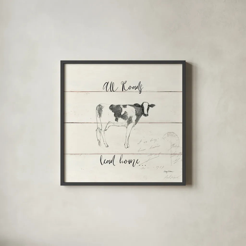 Life at Home III Shiplap by Avery Tillmon. Shown in a sleek black glass frame for a contemporary gallery look. Available as an archival giclee rolled canvas, fine art paper, or poster print. SKU 48920a.