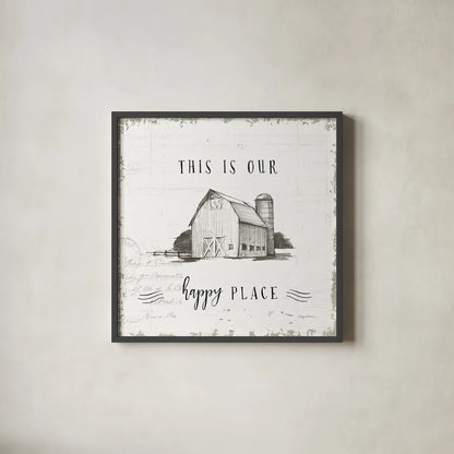 Life at Home IV by Avery Tillmon. Shown in a sleek black glass frame for a contemporary gallery look. Available as an archival giclee rolled canvas, fine art paper, or poster print. SKU 36973a.