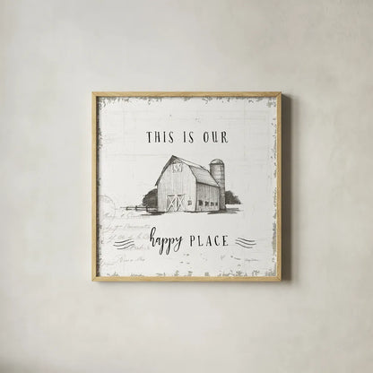 Life at Home IV by Avery Tillmon. Shown in a natural wood glass frame for a timeless modern aesthetic. Available as an archival giclee rolled canvas, fine art paper, or poster print. SKU 36973a.