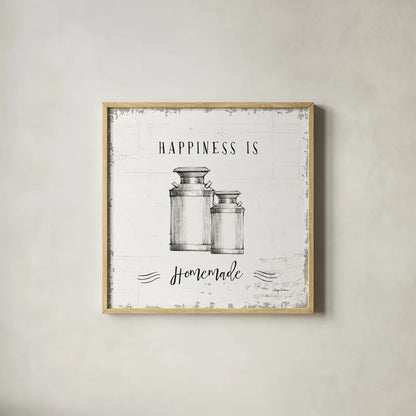 Life at Home V by Avery Tillmon. Shown in a natural wood glass frame for a timeless modern aesthetic. Available as an archival giclee rolled canvas, fine art paper, or poster print. SKU 36974a.