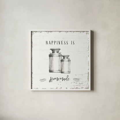 Life at Home V by Avery Tillmon. Shown in a crisp white glass frame for a clean and minimalist style. Available as an archival giclee rolled canvas, fine art paper, or poster print. SKU 36974a.