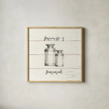 Life at Home V Shiplap by Avery Tillmon. Shown in a natural wood glass frame for a timeless modern aesthetic. Available as an archival giclee rolled canvas, fine art paper, or poster print. SKU 48922a.