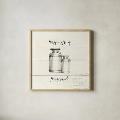 Life at Home V Shiplap by Avery Tillmon. Shown in a natural wood glass frame for a timeless modern aesthetic. Available as an archival giclee rolled canvas, fine art paper, or poster print. SKU 48922a.