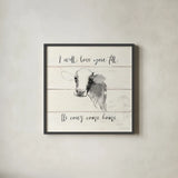 Life at Home VI Shiplap by Avery Tillmon. Shown in a sleek black glass frame for a contemporary gallery look. Available as an archival giclee rolled canvas, fine art paper, or poster print. SKU 48923a.