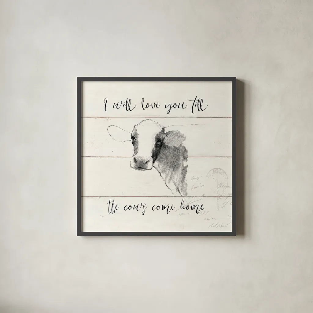 Life at Home VI Shiplap by Avery Tillmon. Shown in a sleek black glass frame for a contemporary gallery look. Available as an archival giclee rolled canvas, fine art paper, or poster print. SKU 48923a.