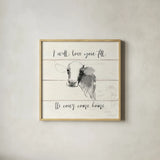 Life at Home VI Shiplap by Avery Tillmon. Shown in a natural wood glass frame for a timeless modern aesthetic. Available as an archival giclee rolled canvas, fine art paper, or poster print. SKU 48923a.