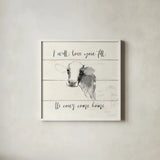 Life at Home VI Shiplap by Avery Tillmon. Shown in a crisp white glass frame for a clean and minimalist style. Available as an archival giclee rolled canvas, fine art paper, or poster print. SKU 48923a.