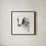 Life at Home VI Vintage Cream by Avery Tillmon. Shown in a sleek black glass frame for a contemporary gallery look. Available as an archival giclee rolled canvas, fine art paper, or poster print. SKU 57429a.
