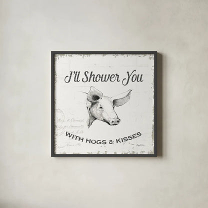 Life at Home VII by Avery Tillmon. Shown in a sleek black glass frame for a contemporary gallery look. Available as an archival giclee rolled canvas, fine art paper, or poster print. SKU 36976a.