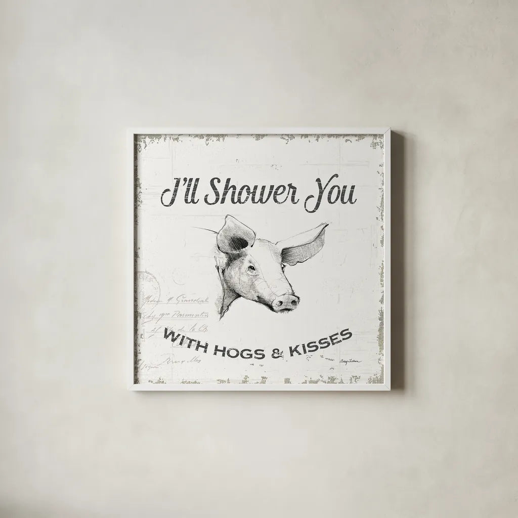 Life at Home VII by Avery Tillmon. Shown in a crisp white glass frame for a clean and minimalist style. Available as an archival giclee rolled canvas, fine art paper, or poster print. SKU 36976a.