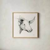 Life at Home VII Vintage Cream by Avery Tillmon. Shown in a natural wood glass frame for a timeless modern aesthetic. Available as an archival giclee rolled canvas, fine art paper, or poster print. SKU 57430a.