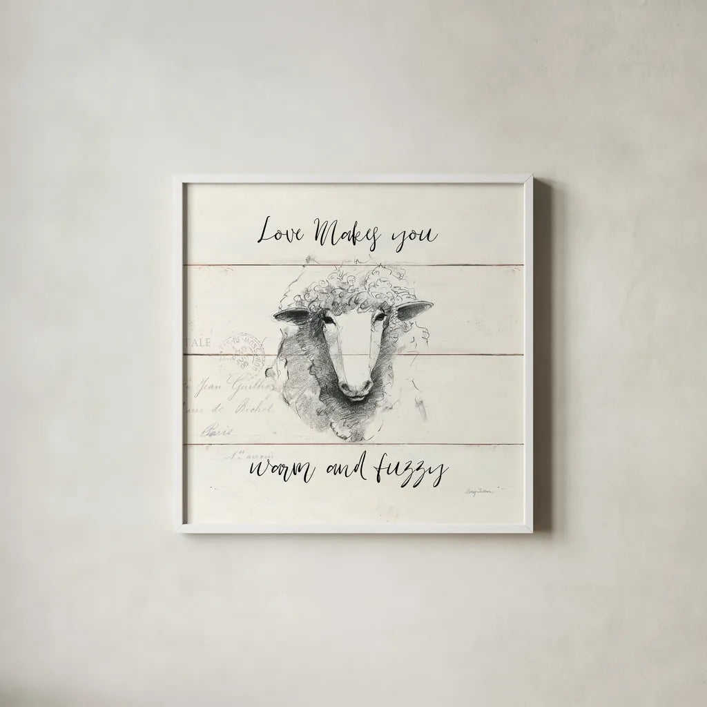 Life at Home VIII Shiplap by Avery Tillmon. Shown in a crisp white glass frame for a clean and minimalist style. Available as an archival giclee rolled canvas, fine art paper, or poster print. SKU 48925a.