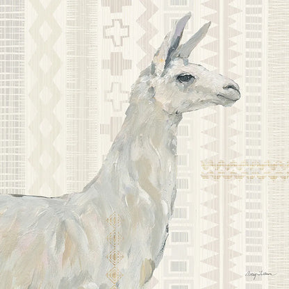 Llama Land II by Avery Tillmon. SKU 42268a. Archival Giclee Fine art print for wall decor.