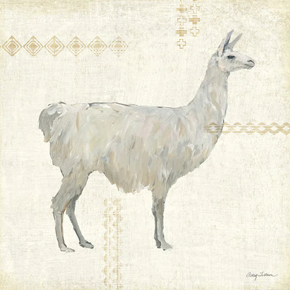 Llama Land V by Avery Tillmon. SKU 42271a. Archival Giclee Fine art print for wall decor.