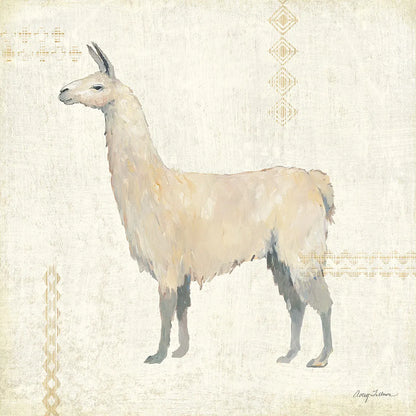 Llama Land VI by Avery Tillmon. SKU 42272a. Archival Giclee Fine art print for wall decor.