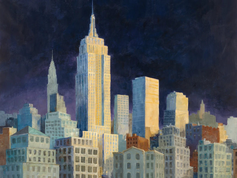 Midnight in Midtown Crop by Avery Tillmon