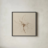 Modern Vintage Floral I by Avery Tillmon. Shown in a sleek black glass frame for a contemporary gallery look. Available as an archival giclee rolled canvas, fine art paper, or poster print. SKU 72762a.