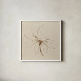 Modern Vintage Floral I by Avery Tillmon. Shown in a crisp white glass frame for a clean and minimalist style. Available as an archival giclee rolled canvas, fine art paper, or poster print. SKU 72762a.