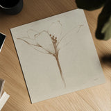 Modern Vintage Floral VI by Avery Tillmon. Shown as a detailed flat fine art print, highlighting archival giclee quality. Available as an archival giclee rolled canvas, fine art paper, or poster print. SKU 74084a.