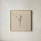 Modern Vintage Floral VI by Avery Tillmon. Shown in a natural wood glass frame for a timeless modern aesthetic. Available as an archival giclee rolled canvas, fine art paper, or poster print. SKU 74084a.