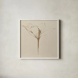 Modern Vintage Floral VI by Avery Tillmon. Shown in a crisp white glass frame for a clean and minimalist style. Available as an archival giclee rolled canvas, fine art paper, or poster print. SKU 74084a.