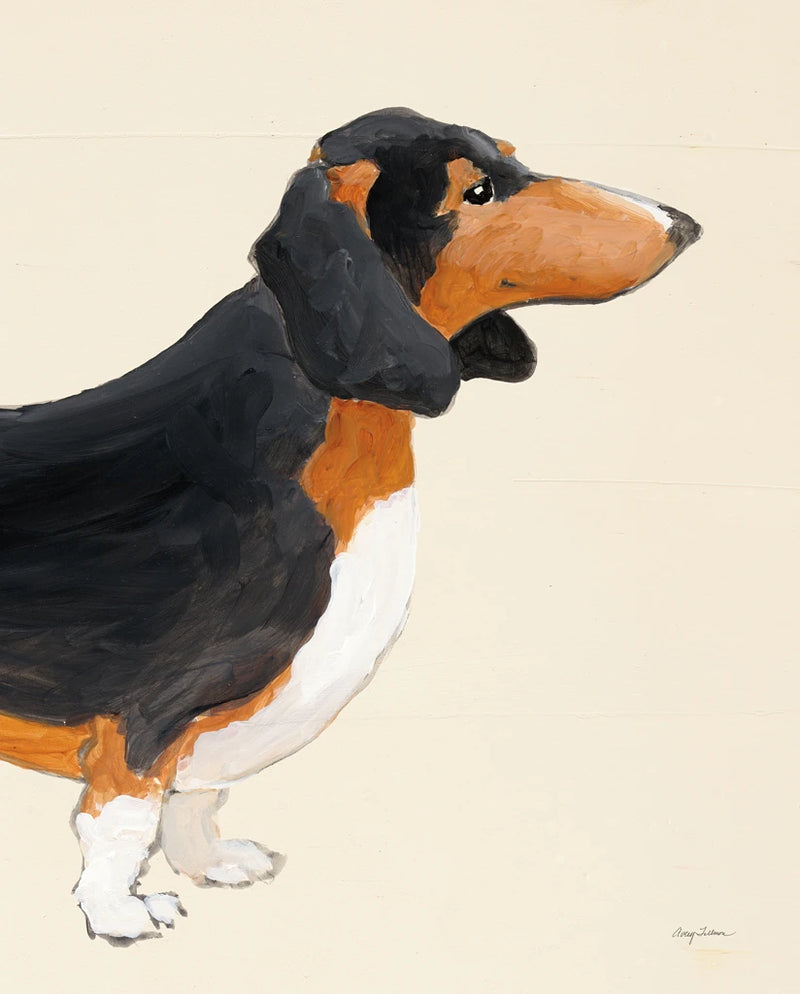 My Best Friend Dachshund III by Avery Tillmon