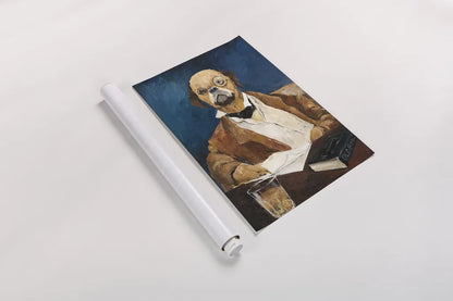 Nathaniel Howlthorn by Avery Tillmon. shown as a rolled paper print. Available as archival giclee rolled canvas, fine art paper, or poster print. SKU 16922h.