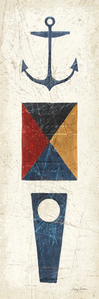 Nautical Symbols Panel III by Avery Tillmon