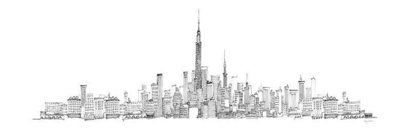 New York Skyline by Avery Tillmon