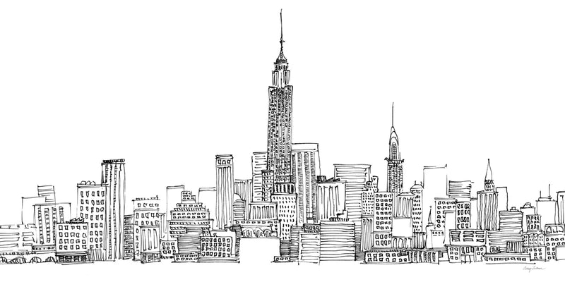 New York Skyline v2 by Avery Tillmon
