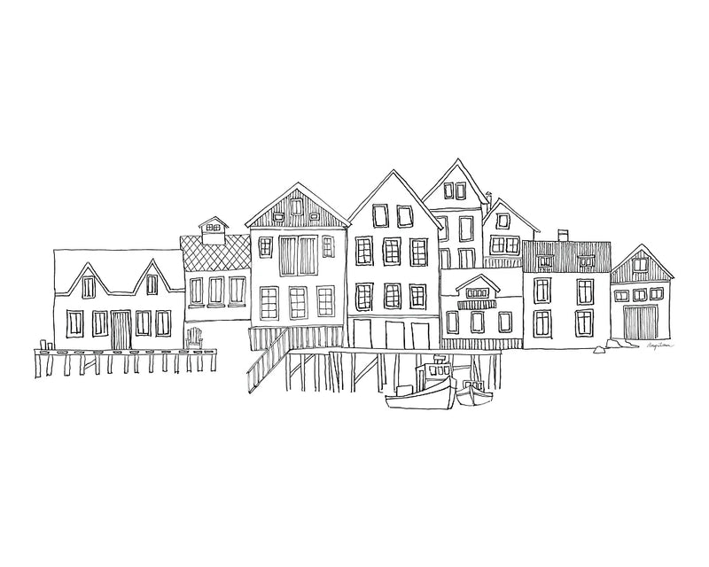 Nordic Village II by Avery Tillmon