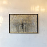 Open Arms Gold by Avery Tillmon. shown as a paper print in a black flame. Available as a archival giclee rolled canvas, fine art paper, or poster print. SKU 28277i.