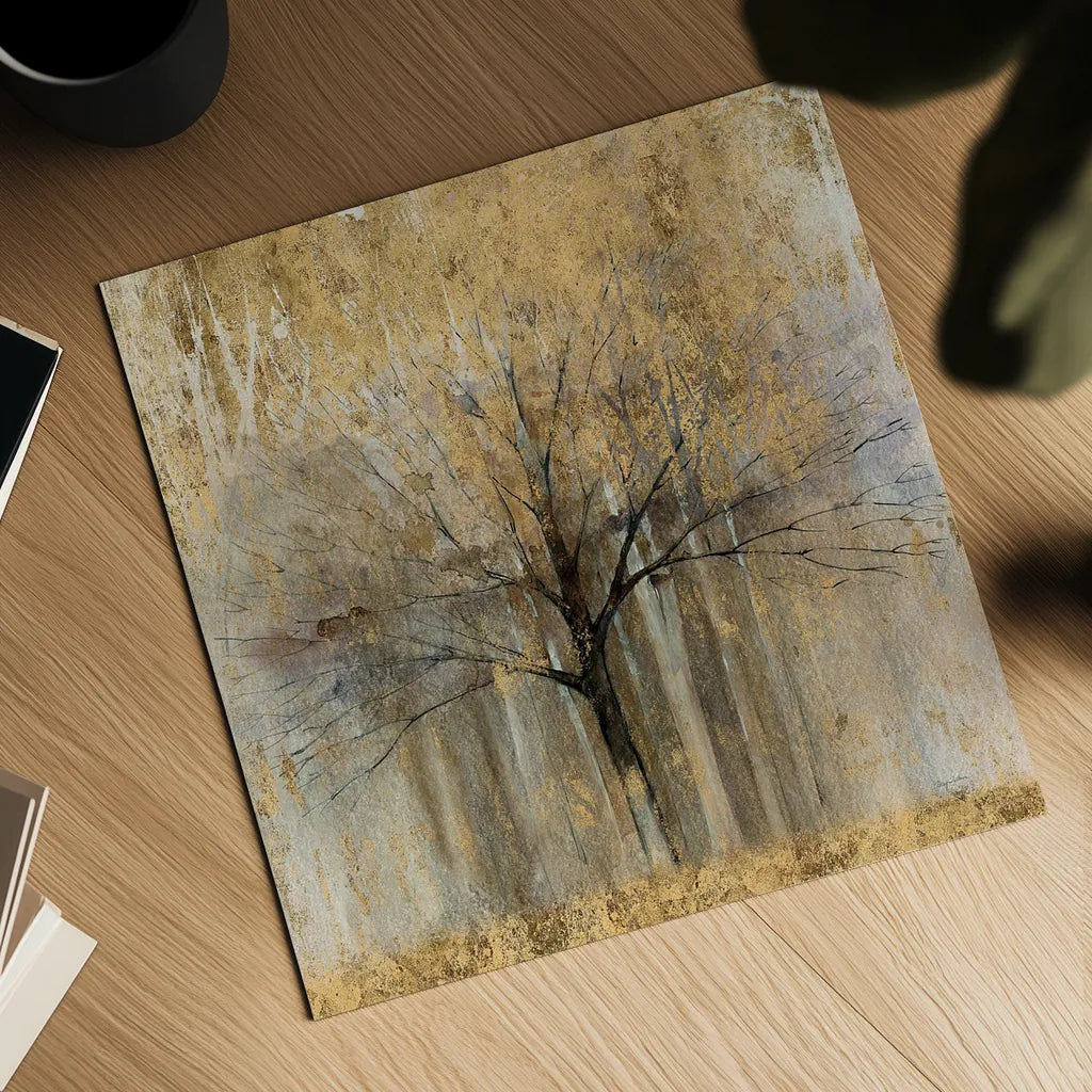 Open Arms Gold Crop by Avery Tillmon. Shown as a detailed flat fine art print, highlighting archival giclee quality. Available as an archival giclee rolled canvas, fine art paper, or poster print. SKU 28277a.