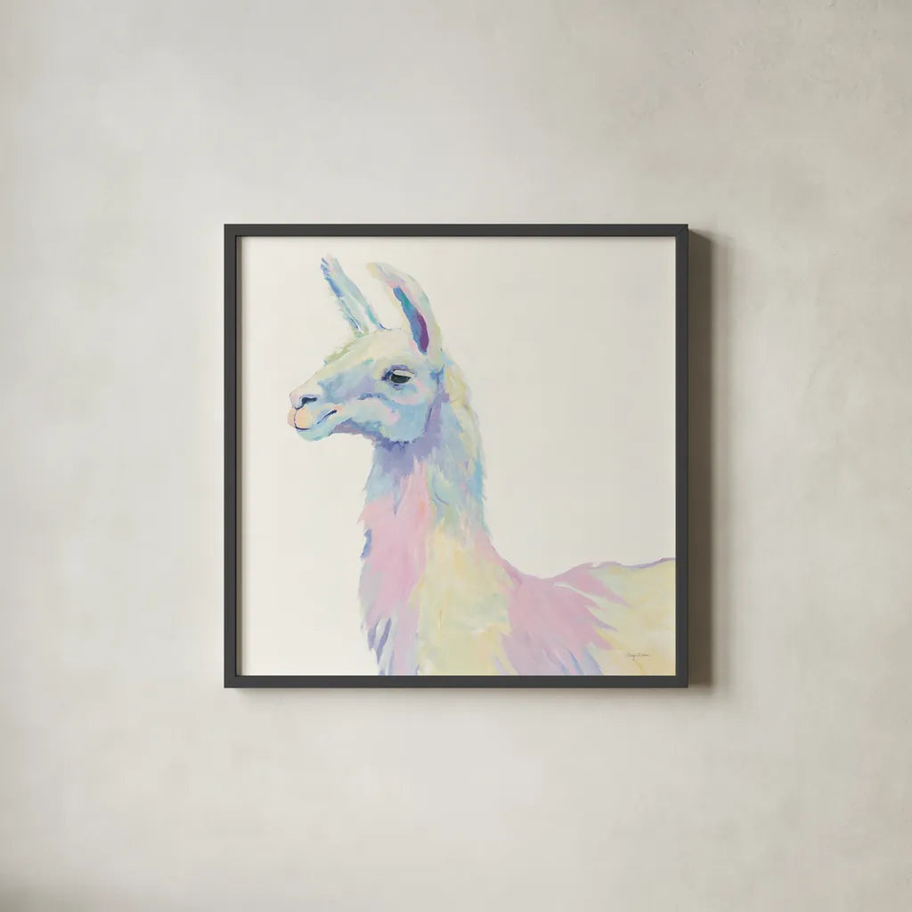 Ophelia Crop by Avery Tillmon. Shown in a sleek black glass frame for a contemporary gallery look. Available as an archival giclee rolled canvas, fine art paper, or poster print. SKU 23744a.