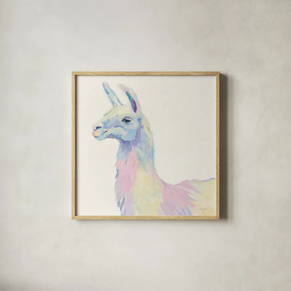 Ophelia Crop by Avery Tillmon. Shown in a natural wood glass frame for a timeless modern aesthetic. Available as an archival giclee rolled canvas, fine art paper, or poster print. SKU 23744a.