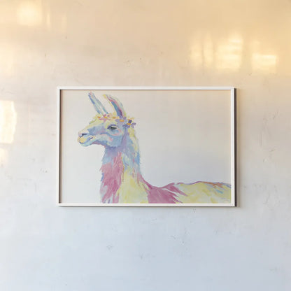 Ophelia Crop with Flowers by Avery Tillmon. shown as a paper print in a white frame. Available as a archival giclee rolled canvas, fine art paper, or poster print. SKU 27547i.