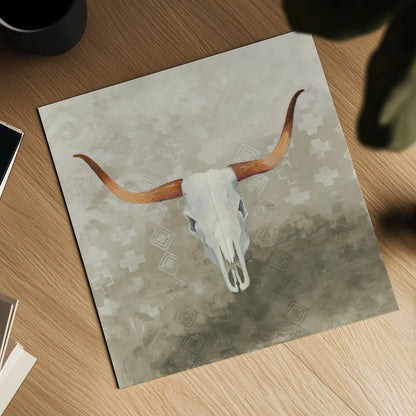 Patterned Echoes by Avery Tillmon. Shown as a detailed flat fine art print, highlighting archival giclee quality. Available as an archival giclee rolled canvas, fine art paper, or poster print. SKU 63501a.