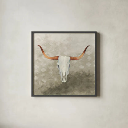 Patterned Echoes by Avery Tillmon. Shown in a sleek black glass frame for a contemporary gallery look. Available as an archival giclee rolled canvas, fine art paper, or poster print. SKU 63501a.